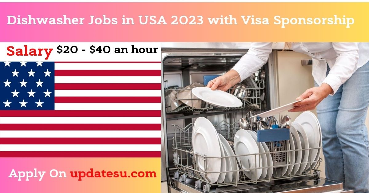 Dishwasher Jobs in USA 2023 with Visa Sponsorship