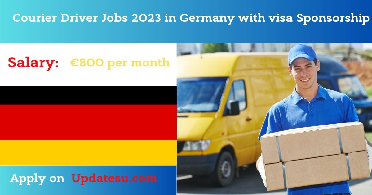 Courier Driver Jobs 2023 in Germany with visa Sponsorship