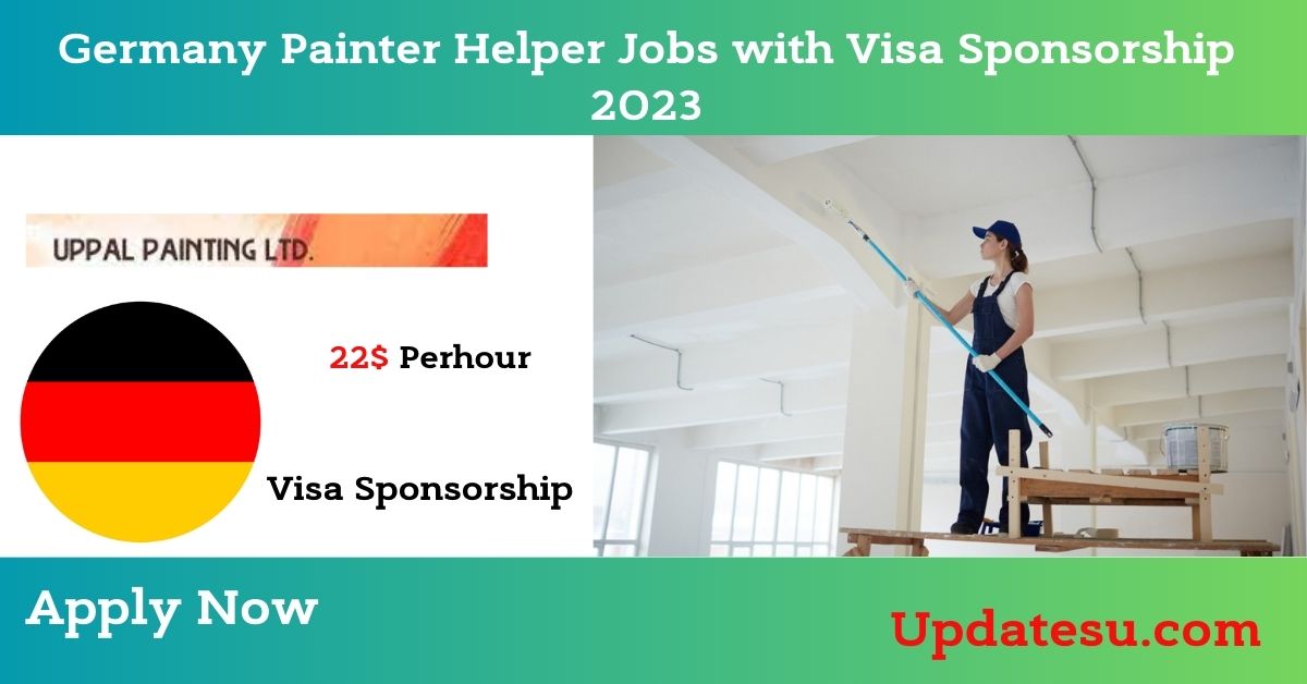 Germany Painter Helper Jobs with Visa Sponsorship 2023
