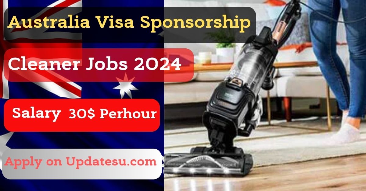 Cleaner Jobs in Australia with Visa Sponsorship 2024