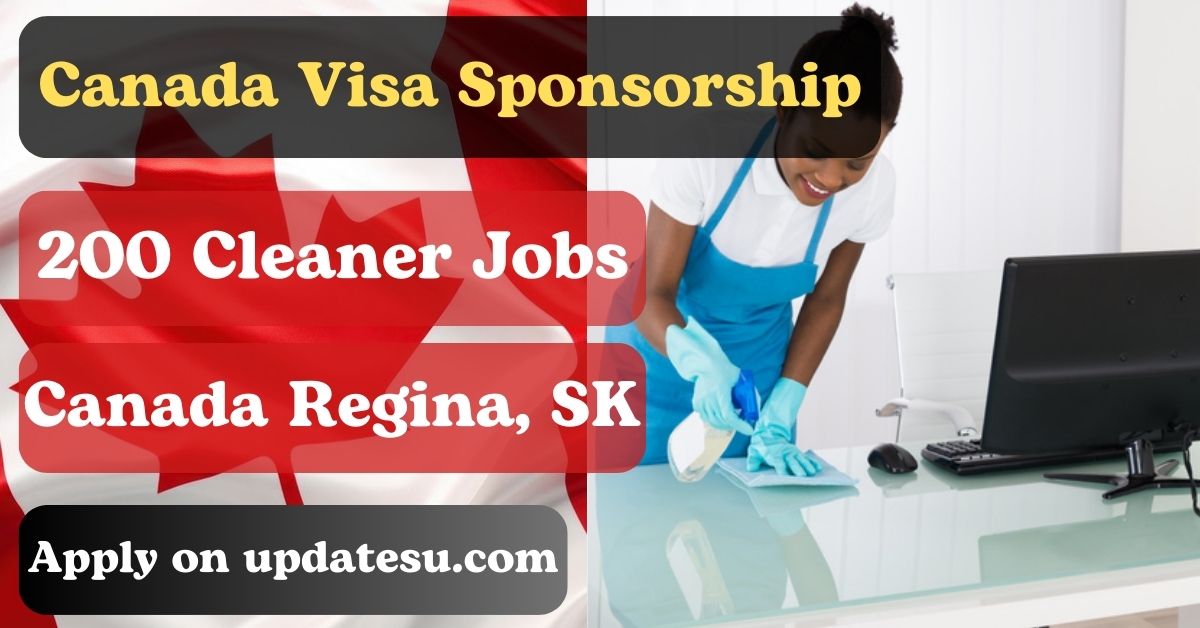 Cleaner Jobs in Canada with Visa Sponsorship 2024