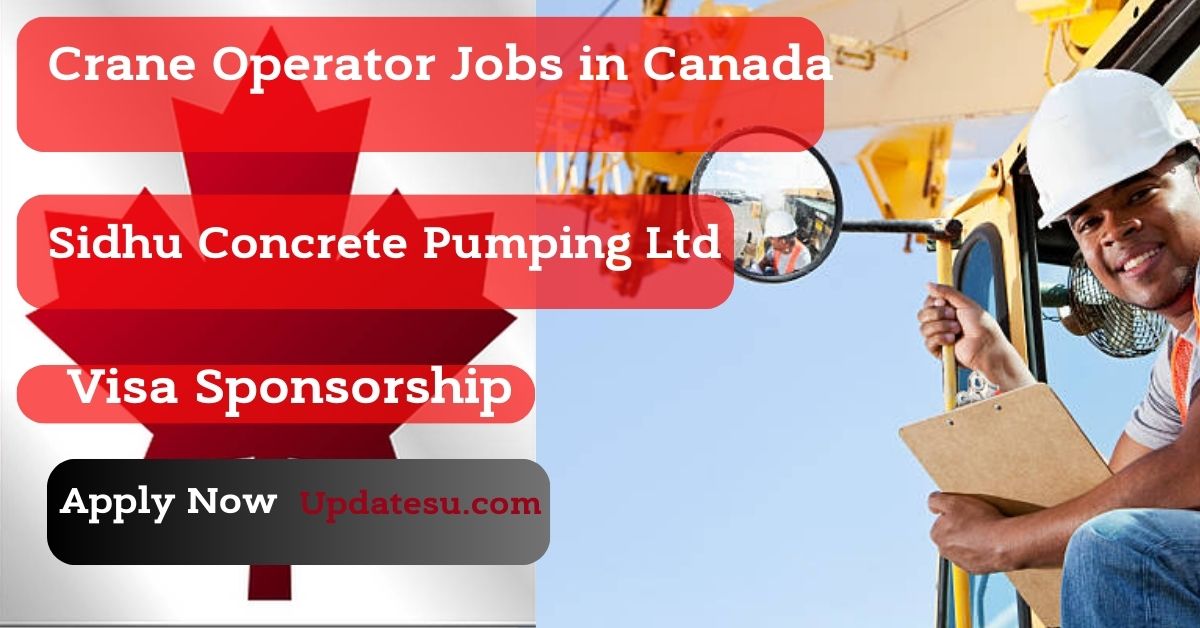 Canada Crane Operator Jobs 2024 with Visa Sponsorship