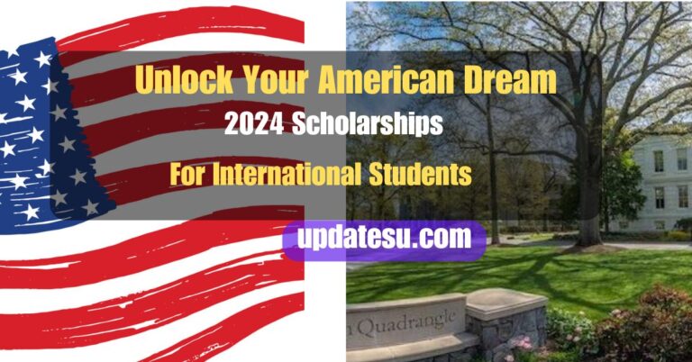 Win Your US Education Dream: 2024 Scholarships for International Students Thinking about studying in the USA but worried about money? Don't worry! Lots of scholarships are up for grabs in 2024 for students from other countries. Deadlines are coming soon, so you've got plenty of time to apply. Grab these chances and chase your dream of studying in the USA! Unlock Your Potential with Full Funding: This year, some American universities are giving scholarships. These scholarships pay for school fees and also help with living costs. Think about going to a really good school without paying much money! Universities like the University of Wisconsin-Milwaukee and Northwestern University are famous for helping international students with money. Master's and PhD Funding Available: Are you looking to go to university for a Master's or PhD degree? There are special scholarships just for that! You can check out some great universities like the University of Rochester and the University of South Carolina. They have options for everyone, whether you just finished school or you've been working for a while. Find the Perfect Fit: Great news! You can get scholarships for lots of different things. Whether you love building things, running a business, or making art, there are scholarships for you. They help you reach your goals in school. Take Action Today! Make sure you don't miss this amazing opportunity to make your American dream come true. Look into colleges and scholarships that match what you like, and get ready to apply. Keep in mind, that deadlines are different, so don't wait too long! Bonus Tip: Most universities help international students with money and applying. Look at their websites for help. Apply Here Frequently Asked Questions: Q: Can international students still get scholarships in 2024? A. Yep! Lots of colleges have different times when you can apply, so you still have a chance. Look up the programs you're interested in and when they need your application, so you don't miss it. Q: Do scholarships cover the entire cost of studying in the USA? A. Some scholarships pay for everything, like school fees, where you live, and sometimes even travel and health costs. Big universities like the University of Wisconsin-Milwaukee and Northwestern have these kinds of scholarships. Q. Can I get money to help pay for my Master's or PhD degree? A. Yes! Some scholarships are just for students who finished college. You can look at good schools like the University of Rochester and the University of South Carolina for them. Q: What fields of study are covered by scholarships? A. Scholarships help pay for school. You can get them for many things you want to study, like fixing stuff (engineering), business, or making cool stuff (creative arts). Look for ones that match what you want to learn. Q: How do I find scholarships and apply? A. Look for colleges and programs that match what you like. Many colleges have info for students from other countries who need money help and advice on how to apply. Q: Do you have any additional tips for international students applying for scholarships? A. Start applying for college early! Deadlines are different, so check quickly. Use the help from schools, like workshops for money help and applying tips for students from other countries.